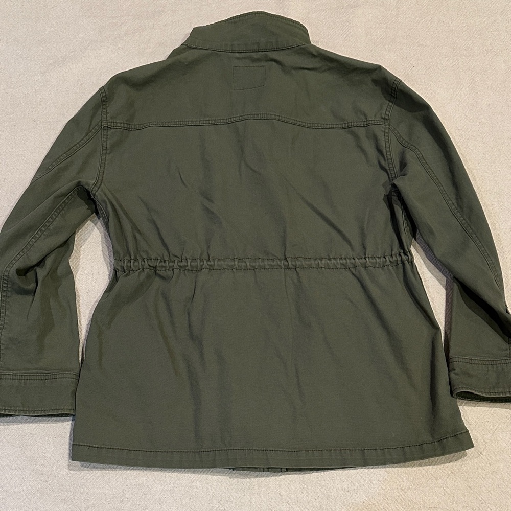 Old Navy Dark Green Utility Jacket S - Picture 2 of 11